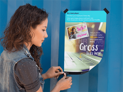 HR Trove Gross Stuff is Everywhere at Work Poster