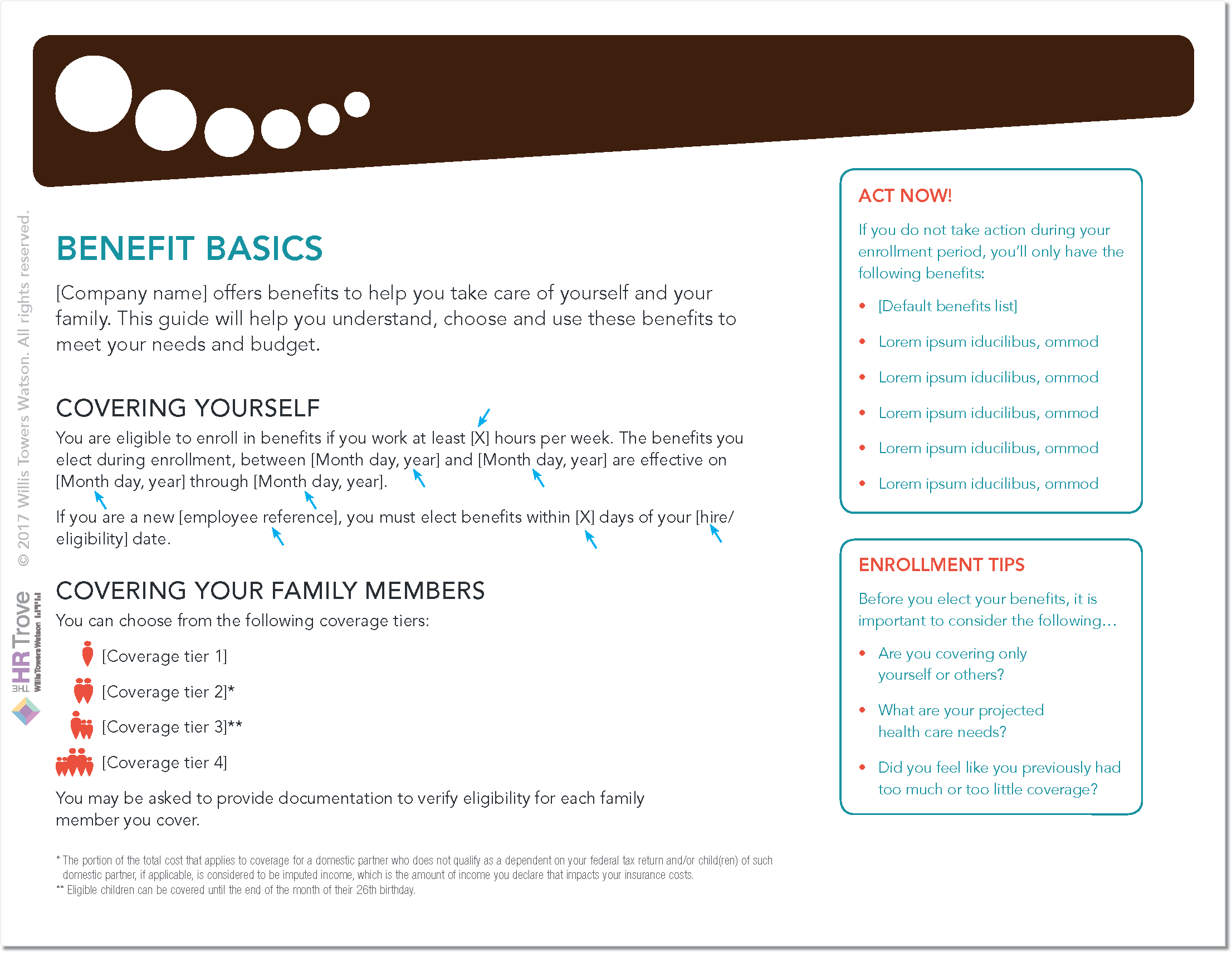 Your Colors Design page example